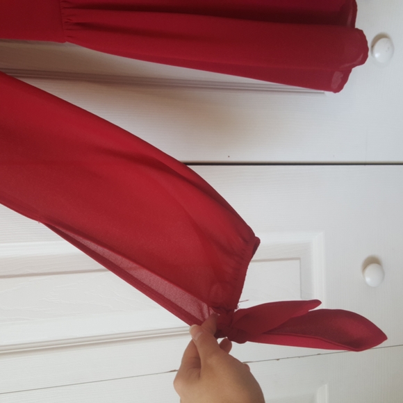 She+Sky Redwine Romper - Picture 3 of 6